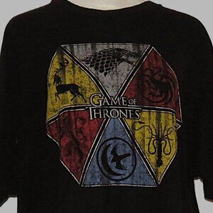 Game of Thrones Men's Short-Sleeve Graphic T-Shirt Size XL (C196)